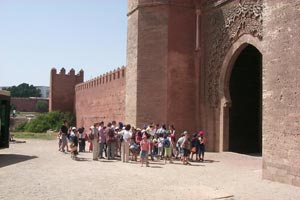 Ruines, Jardins, Chella est un site touristique pris