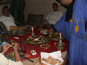 Hôtel Kasbah Tifawte Hotel Zagora Riad Zagora :  Restaurant