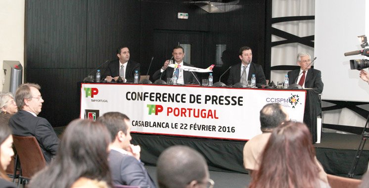 Confrence de presse TAP Portugal