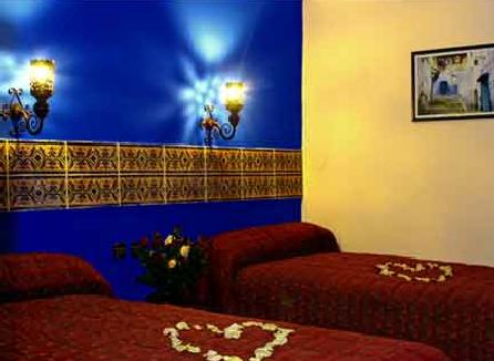 Hotel Atlas Chaouen Hotel Chefchaouen Riad Chefchaouen : Exemple de chambre