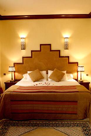 Hotel Le Berbère Palace Hotel Ouarzazate Riad Ouarzazate : Exemple de chambre