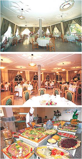 Hotel Le Tivoli Hotel Agadir Riad Agadir :  Restaurant