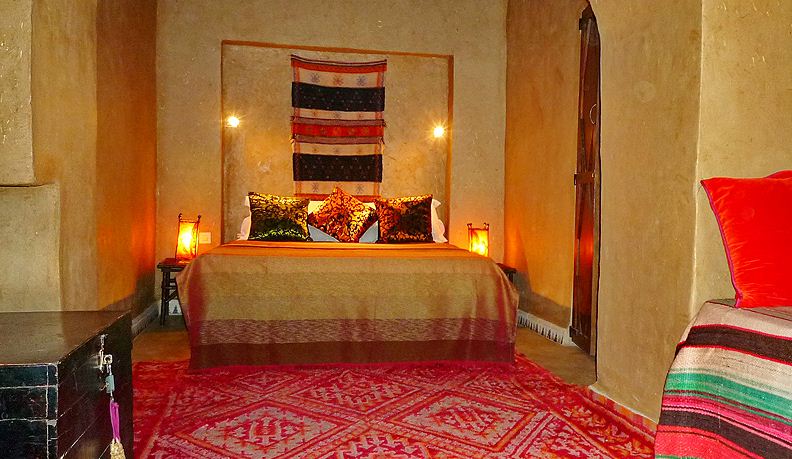 Les jardins de Skoura Hotel Ouarzazate Riad Ouarzazate : Exemple de chambre