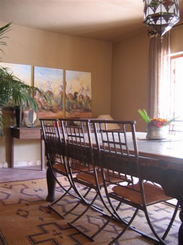 Villa DoGa et l'espace bien &ecirc;tre Hotel Taroudant Riad Taroudant :  Restaurant