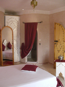 Dar Loubna Hotel ouarzazate Riad ouarzazate : Exemple de chambre