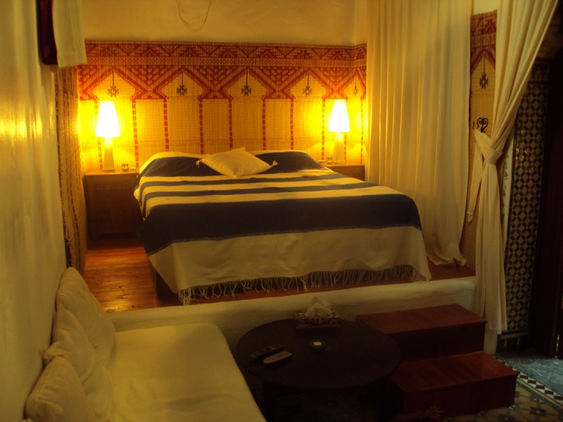 Riad a la Belle Etoile Hotel Rabat Riad Rabat : Exemple de chambre