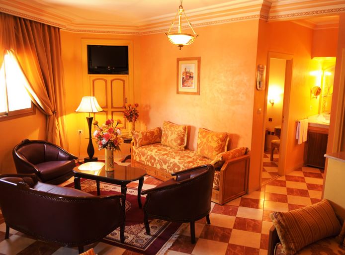 Hotel Atlassia Suites Appart Hotel Marrakech Riad Marrakech : Exemple de Suite