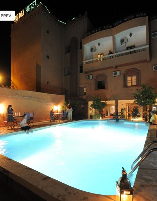 Hotel Nadia Ouarzazate Hotel Ouarzazate Riad Ouarzazate :  loisirs