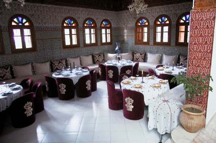 DAR ZIRYAB Hotel Fes Riad Fes :  Restaurant