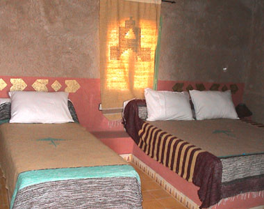 kasbah-hotel-said Hotel Erfoud Riad Erfoud : Exemple de chambre
