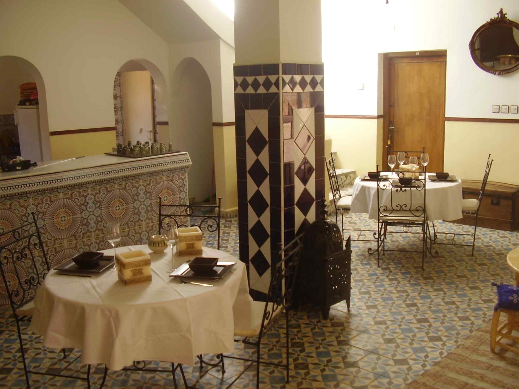 la kasbah de victor Hotel El Kelaa Mgouna Riad El Kelaa Mgouna :  Restaurant