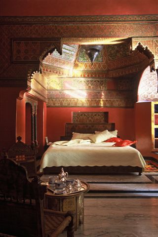 La Sultana (Palais-Palace) Hotel Marrakech Riad Marrakech : Exemple de chambre