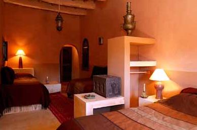 Kasbah Ellouze Hotel Ouarzazate Riad Ouarzazate : Exemple de chambre