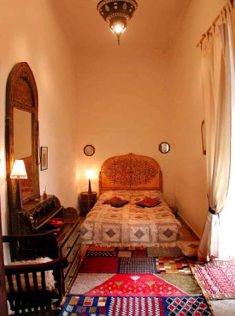 Dar Abiad Hotel Marrakech Riad Marrakech : Exemple de chambre