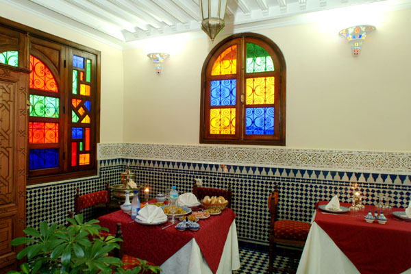 la perle de la medina Hotel Fes Riad Fes :  Restaurant