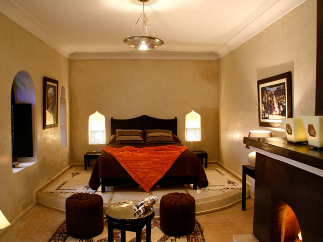 riadalboraq Hotel Marrakech Riad Marrakech : Exemple de Suite