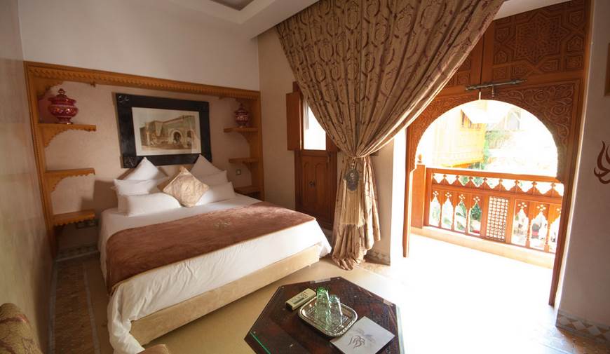 Riad Flam Hotel de charme & SPA Hotel Marrakech Riad Marrakech : Exemple de chambre