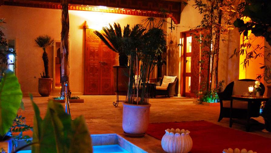 Riad Flam Hotel de charme & SPA Hotel Marrakech Riad Marrakech :  Restaurant