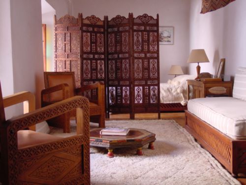 Tamkast (Chambres d'hôtes) Hotel Marrakech Riad Marrakech : Exemple de chambre