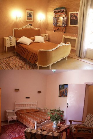 Ksar Tinsouline Hotel Zagora Riad Zagora : Exemple de chambre