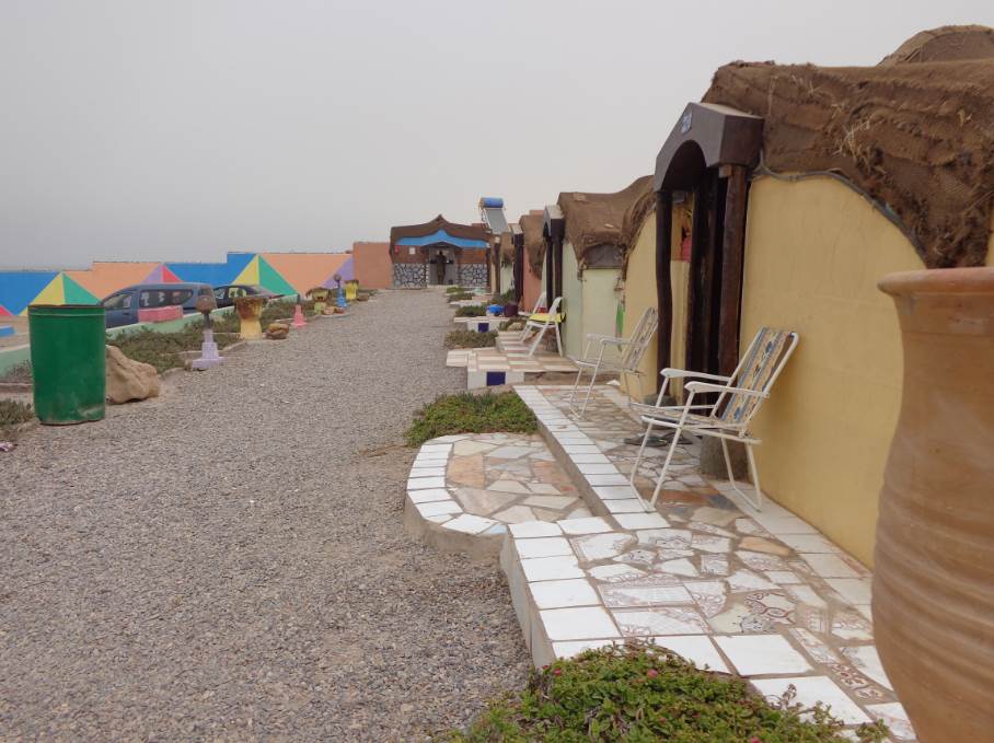 Camping International Wassay Beach Hotel Massa, region Agadir Riad Massa, region Agadir : Exemple de chambre