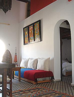 Ryad Watier Hotel Essaouira Riad Essaouira : Exemple de Suite